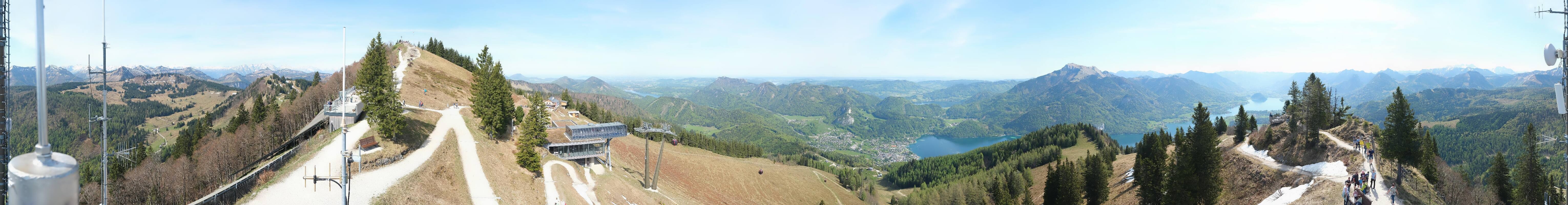 Archived image Webcam Zwölferhorn - Panoramic view
