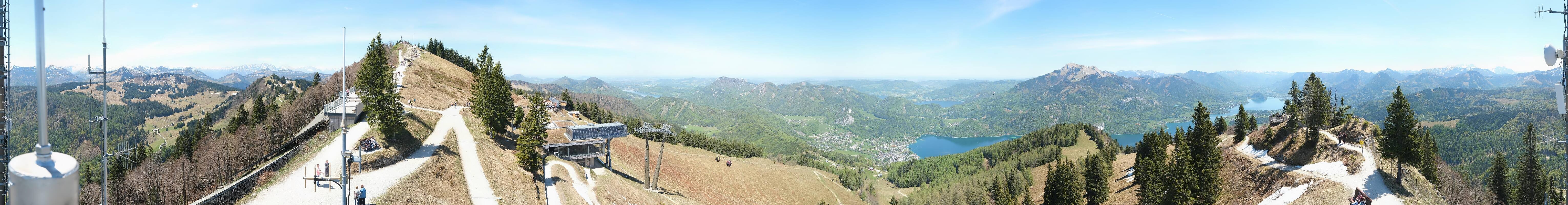 Archived image Webcam Zwölferhorn - Panoramic view