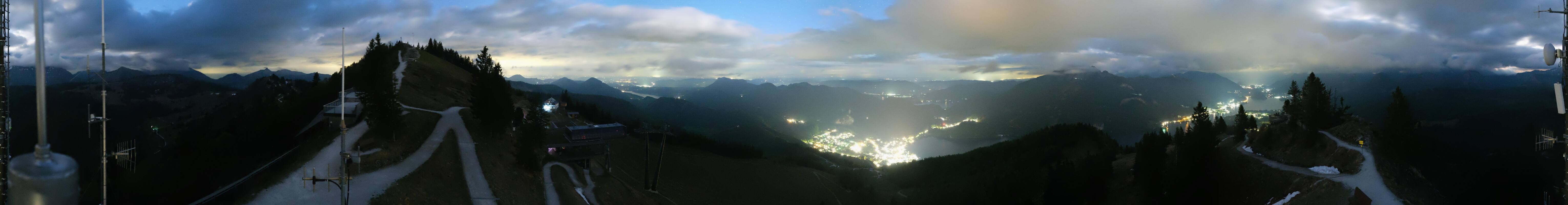 Archiv Foto Webcam Zwölferhorn im Salzkammergut