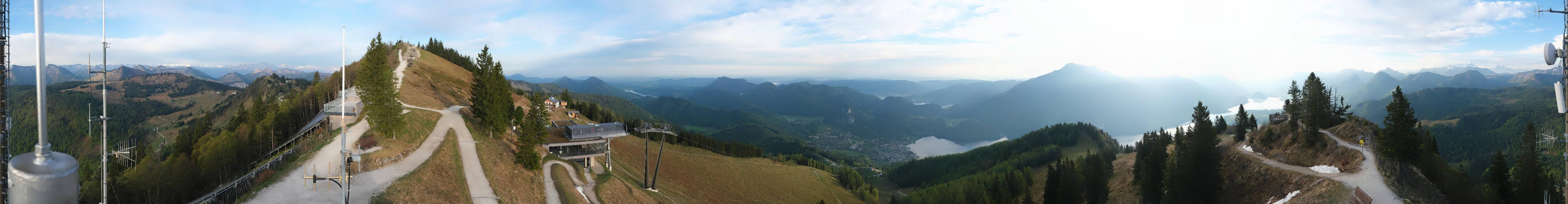 Archiv Foto Webcam Zwölferhorn im Salzkammergut