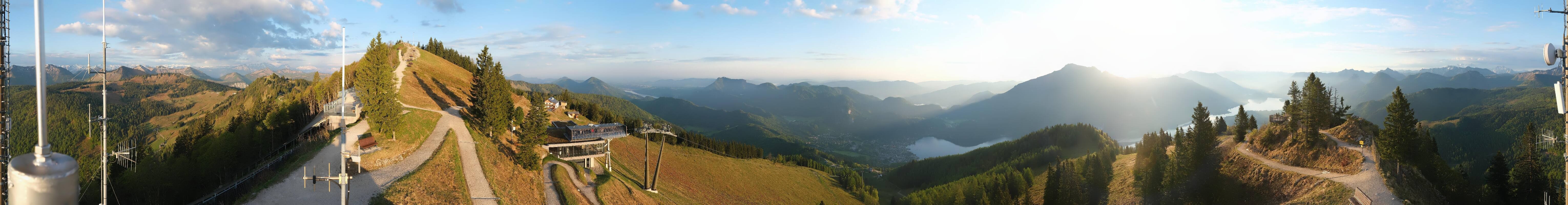 Archiv Foto Webcam Zwölferhorn im Salzkammergut