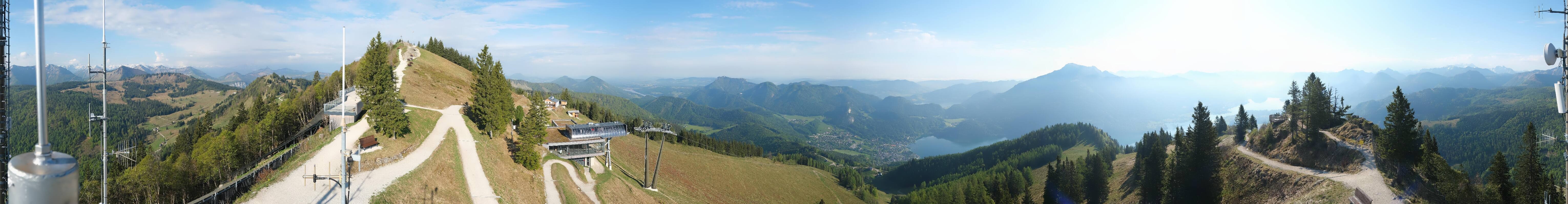 Archiv Foto Webcam Zwölferhorn im Salzkammergut