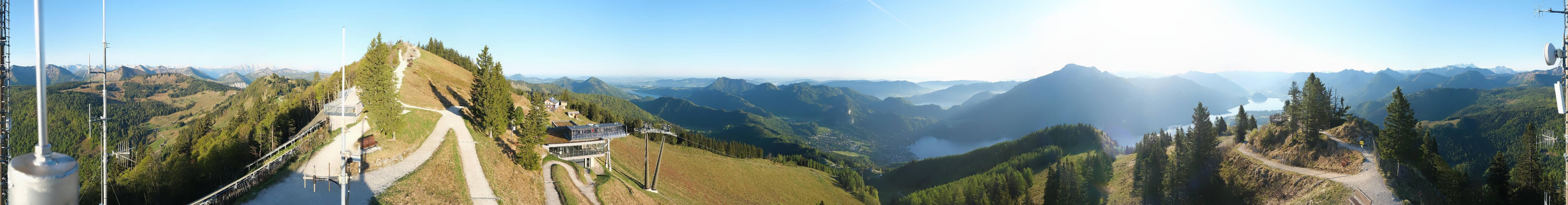 Archiv Foto Webcam Zwölferhorn im Salzkammergut