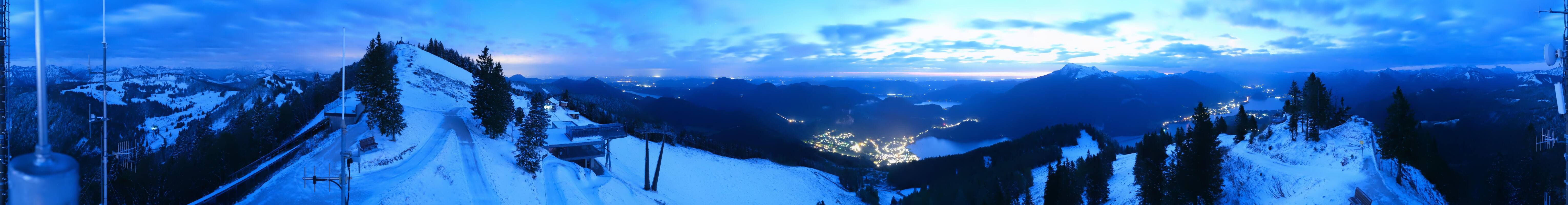 Archiv Foto Webcam Zwölferhorn im Salzkammergut