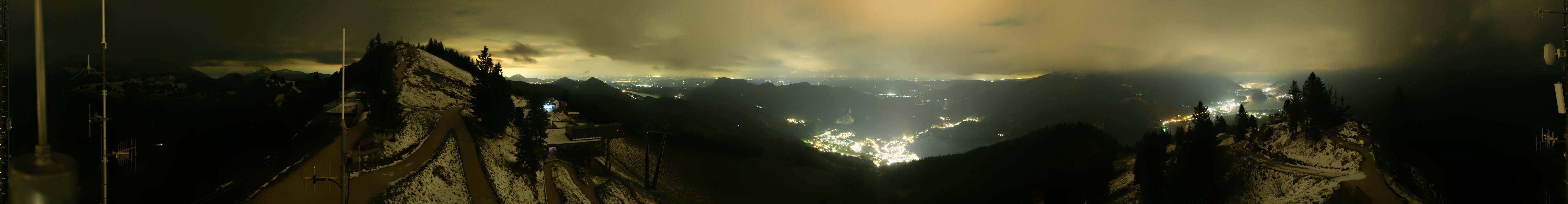 Archiv Foto Webcam Zwölferhorn im Salzkammergut