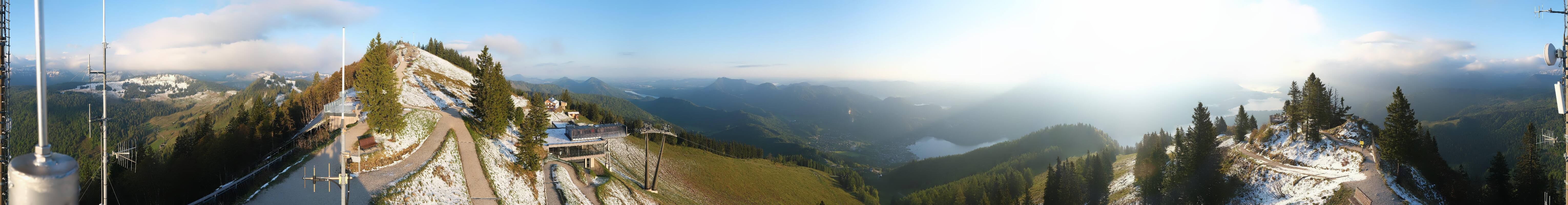 Archiv Foto Webcam Zwölferhorn im Salzkammergut