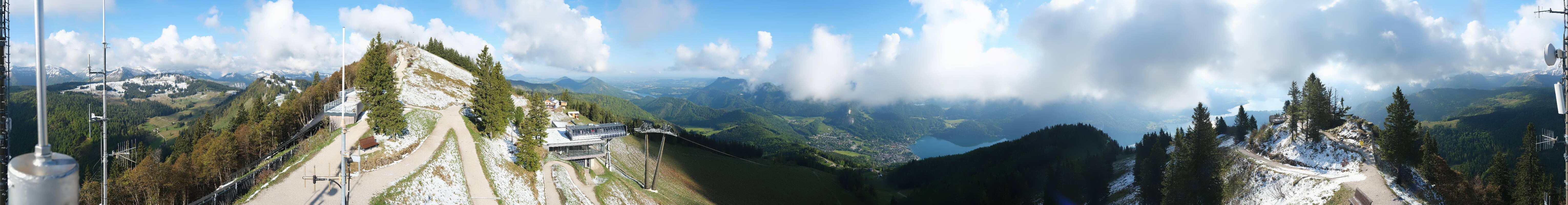 Archiv Foto Webcam Zwölferhorn im Salzkammergut
