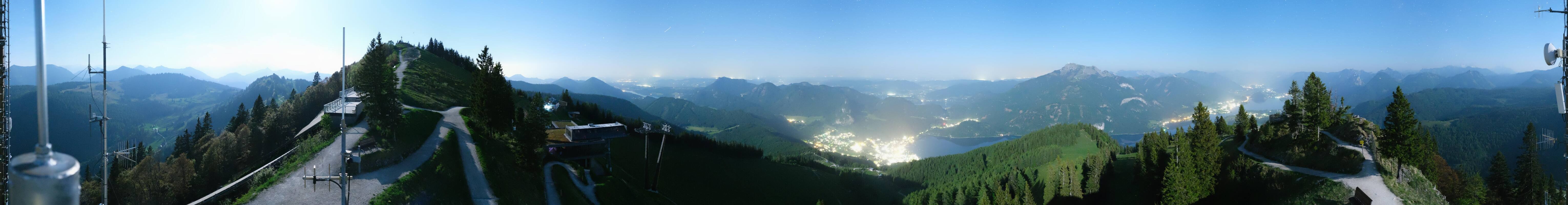 Archiv Foto Webcam Zwölferhorn im Salzkammergut