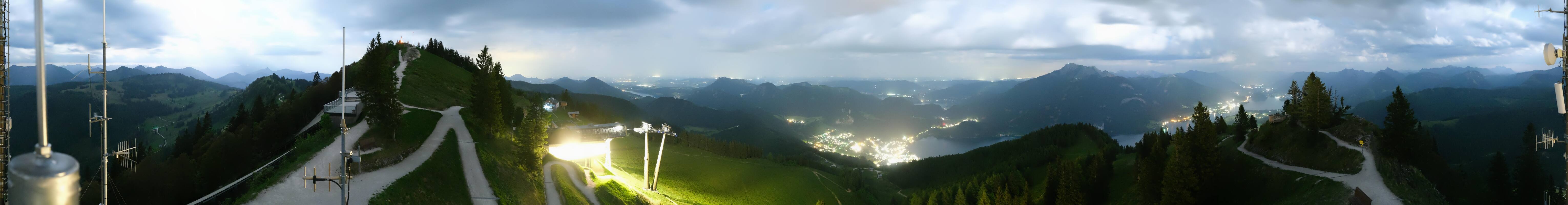 Archiv Foto Webcam Zwölferhorn im Salzkammergut