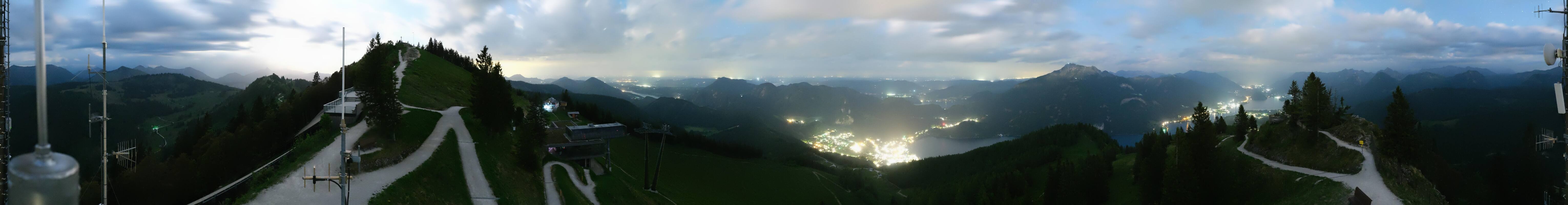 Archiv Foto Webcam Zwölferhorn im Salzkammergut