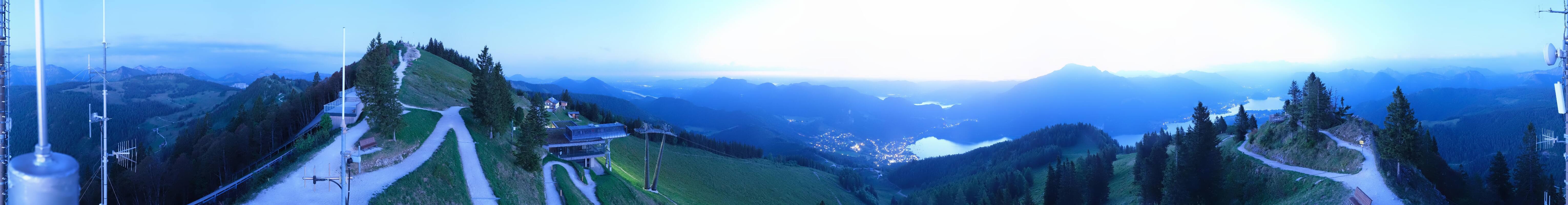Archiv Foto Webcam Zwölferhorn im Salzkammergut