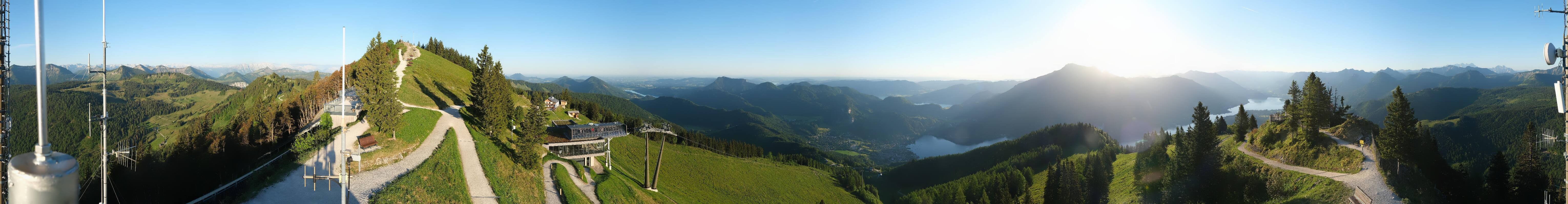 Archiv Foto Webcam Zwölferhorn im Salzkammergut