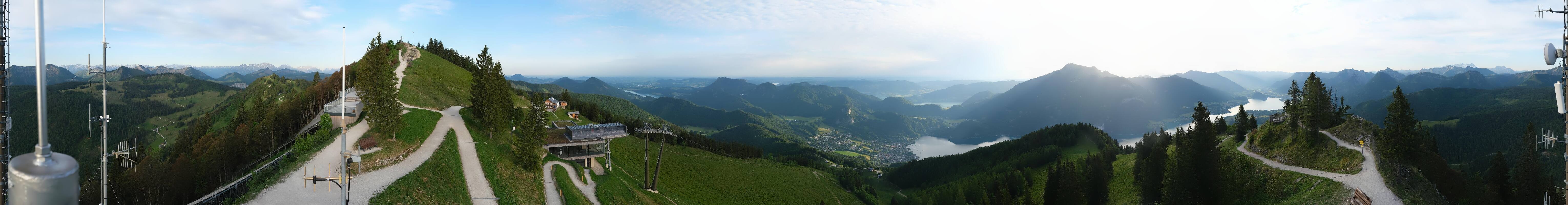 Archiv Foto Webcam Zwölferhorn im Salzkammergut