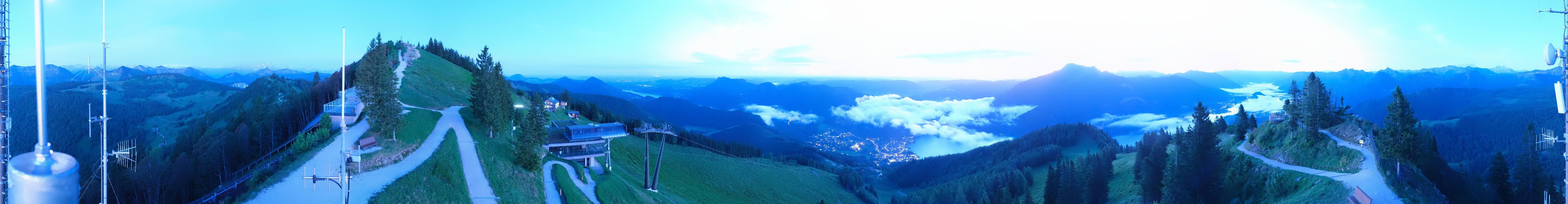 Archiv Foto Webcam Zwölferhorn im Salzkammergut
