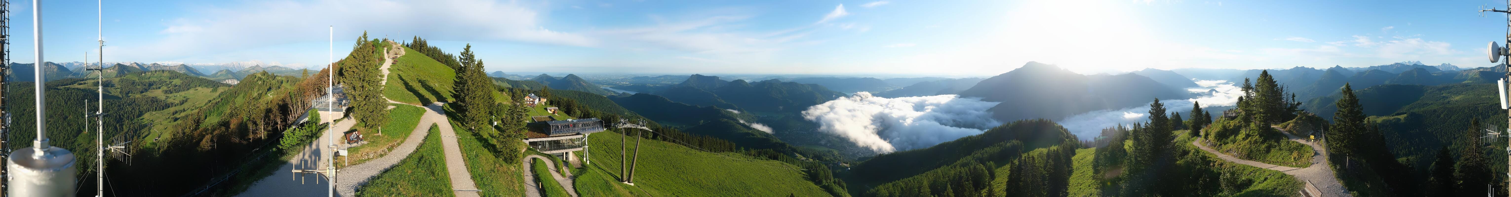 Archiv Foto Webcam Zwölferhorn im Salzkammergut