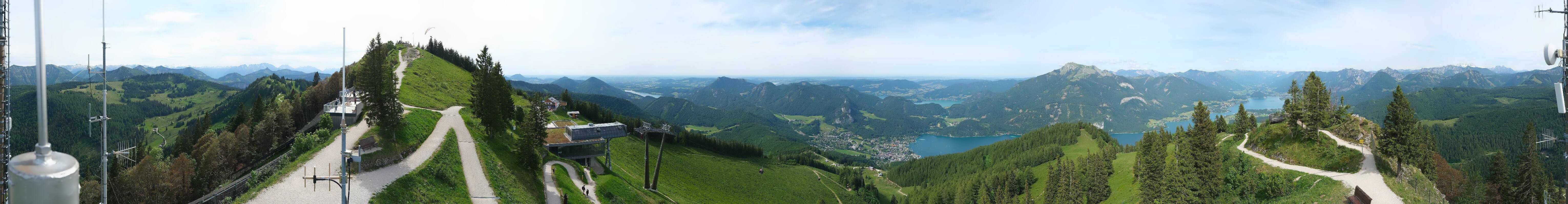 Archiv Foto Webcam Zwölferhorn im Salzkammergut
