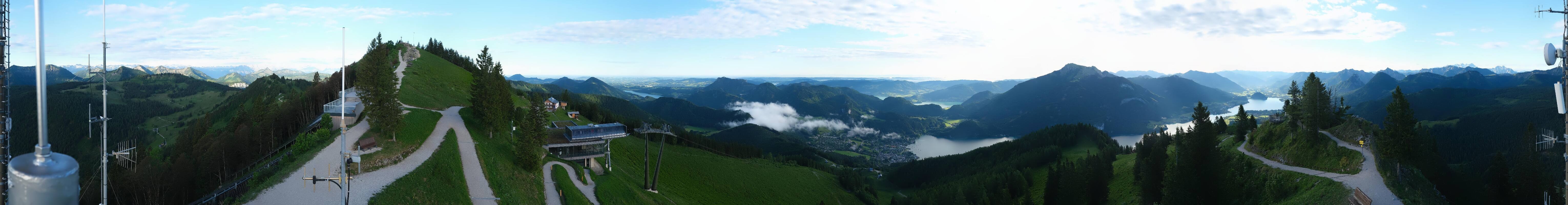 Archiv Foto Webcam Zwölferhorn im Salzkammergut