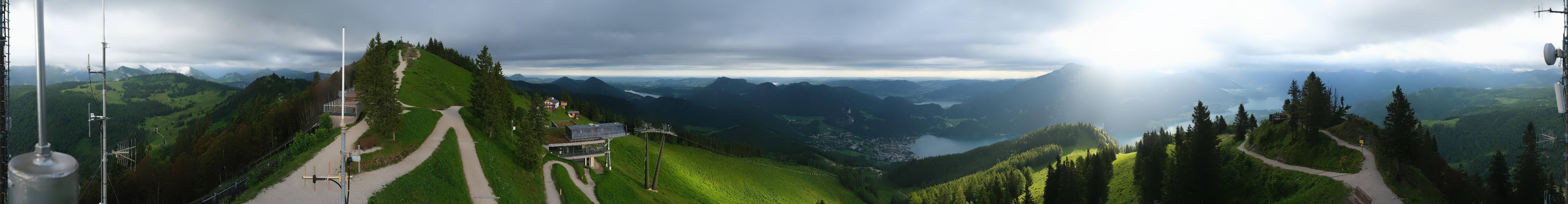 Archived image Webcam Zwölferhorn - Panoramic view