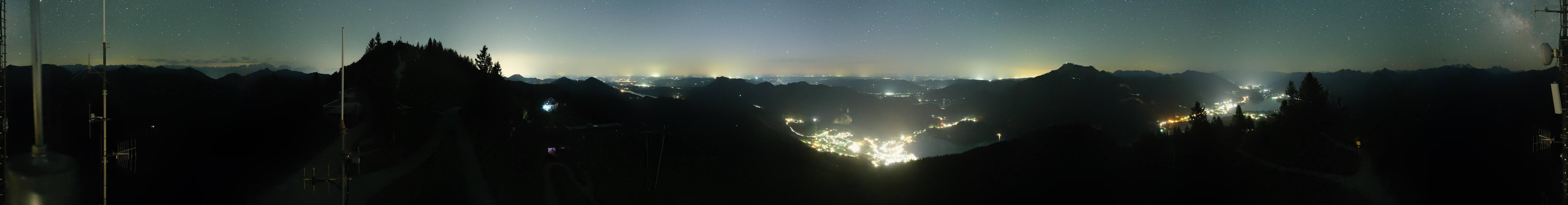 Archiv Foto Webcam Zwölferhorn im Salzkammergut