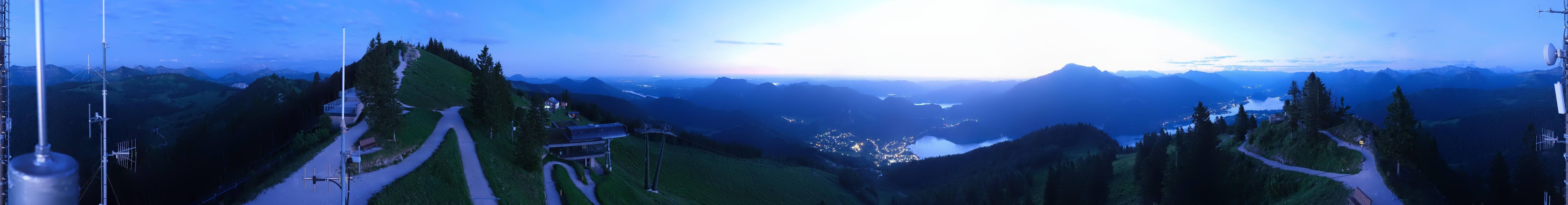 Archiv Foto Webcam Zwölferhorn im Salzkammergut