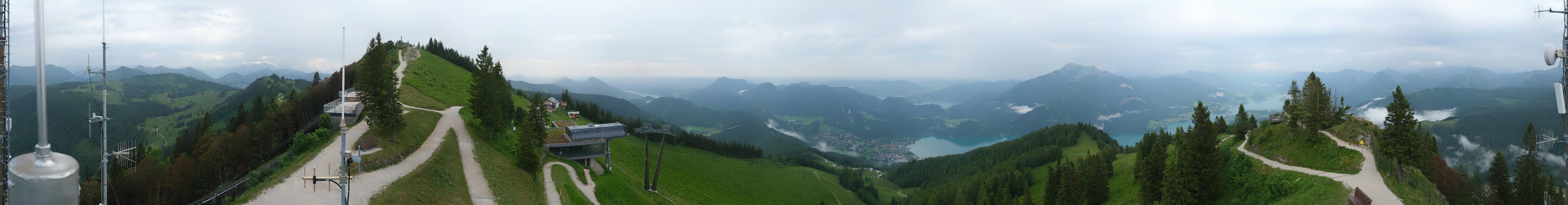 Archiv Foto Webcam Zwölferhorn im Salzkammergut