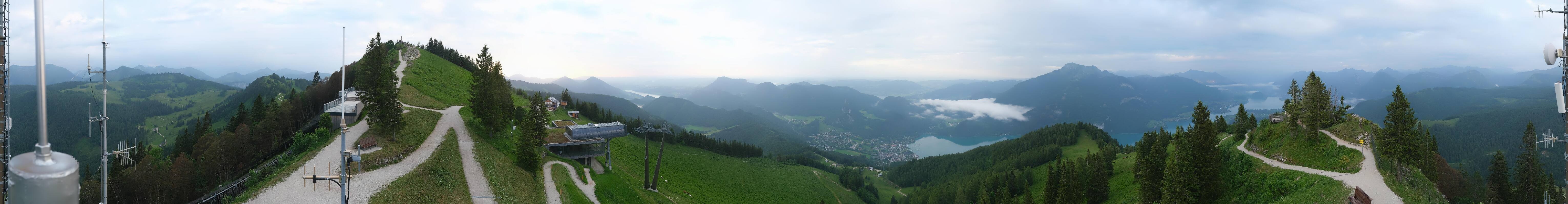 Archiv Foto Webcam Zwölferhorn im Salzkammergut