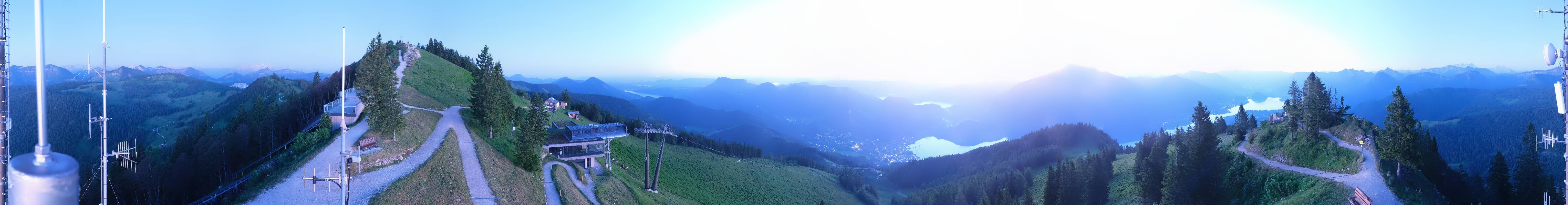 Archiv Foto Webcam Zwölferhorn im Salzkammergut