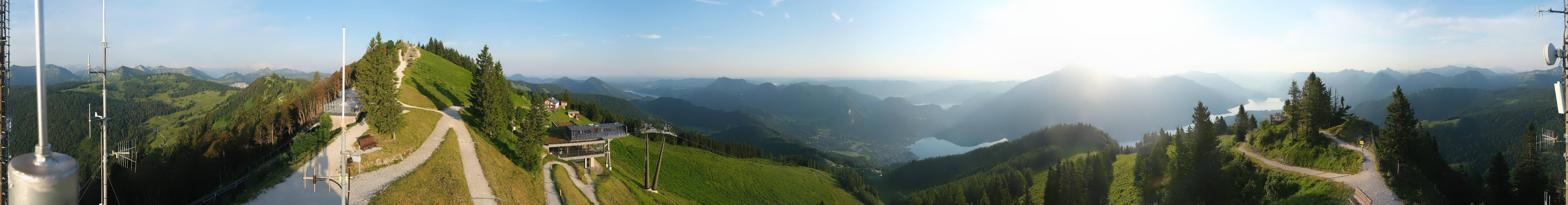 Archiv Foto Webcam Zwölferhorn im Salzkammergut