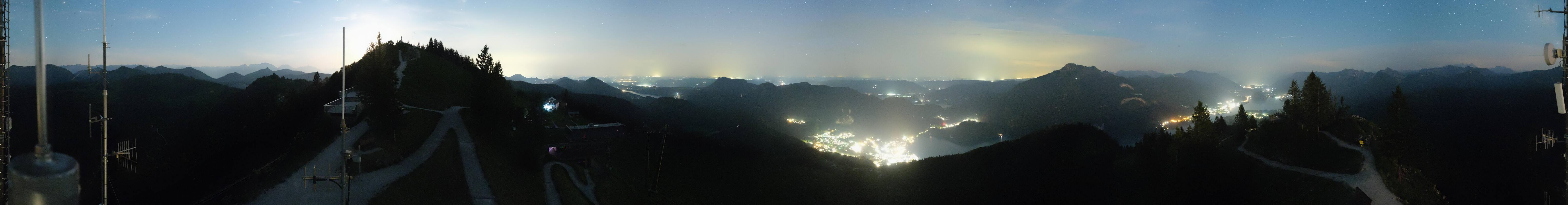 Archiv Foto Webcam Zwölferhorn im Salzkammergut