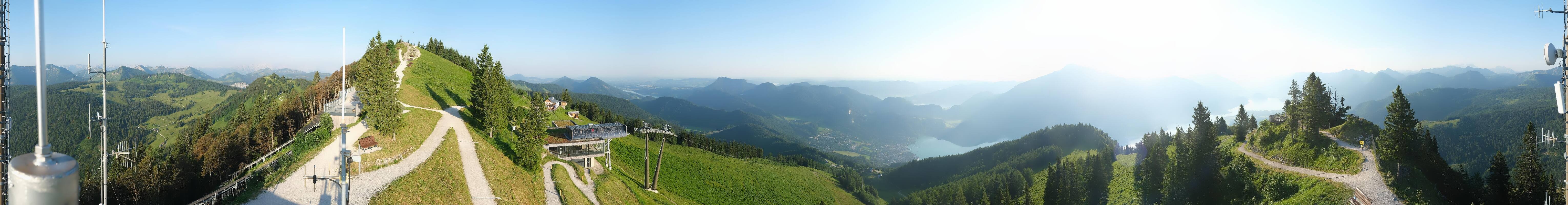 Archiv Foto Webcam Zwölferhorn im Salzkammergut