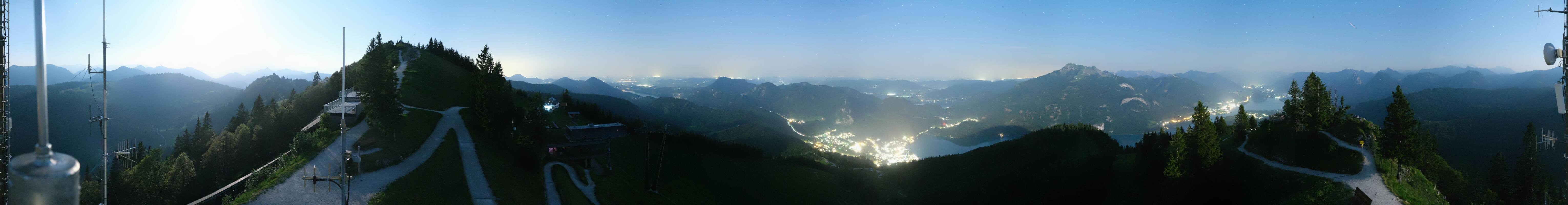 Archiv Foto Webcam Zwölferhorn im Salzkammergut