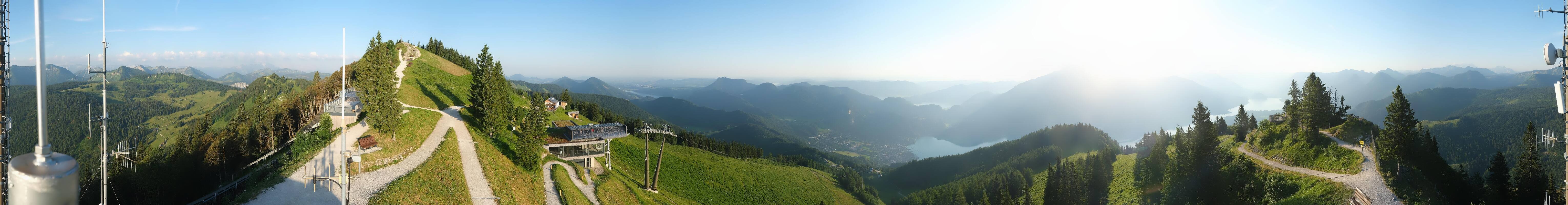 Archiv Foto Webcam Zwölferhorn im Salzkammergut