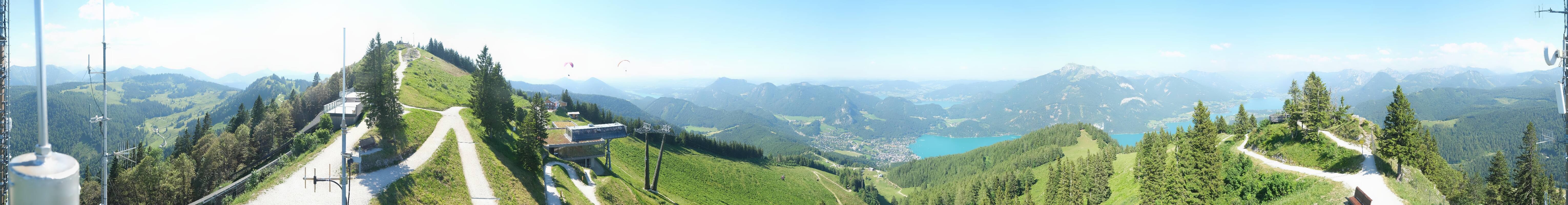 Archiv Foto Webcam Zwölferhorn im Salzkammergut