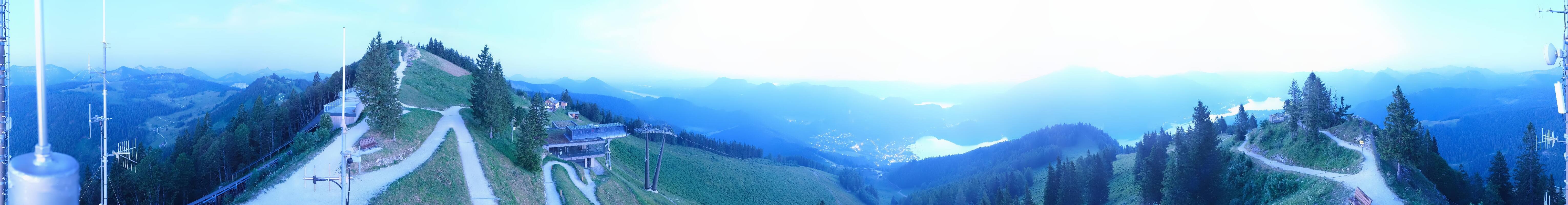 Archiv Foto Webcam Zwölferhorn im Salzkammergut