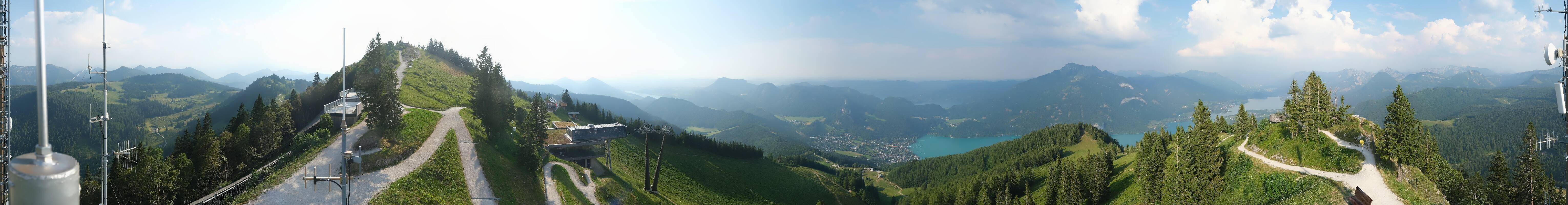 Archiv Foto Webcam Zwölferhorn im Salzkammergut