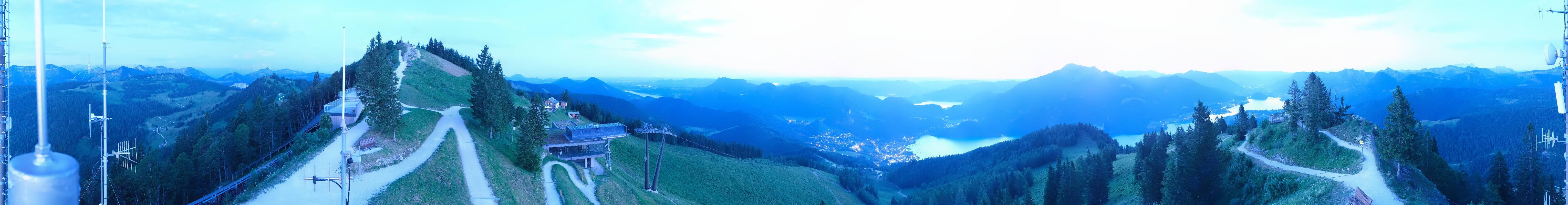 Archiv Foto Webcam Zwölferhorn im Salzkammergut