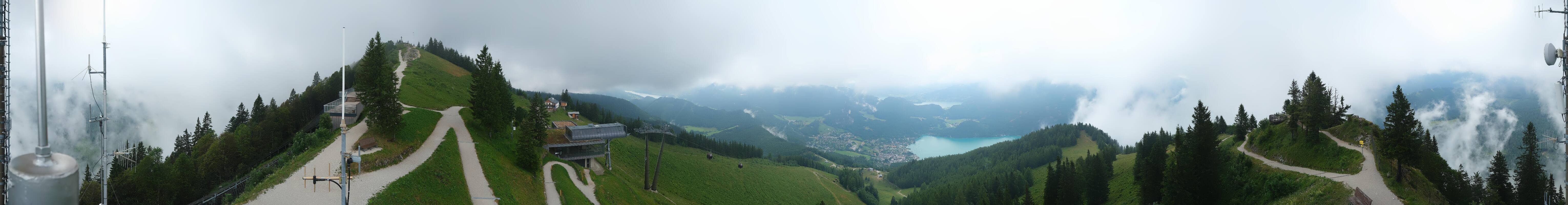 Archiv Foto Webcam Zwölferhorn im Salzkammergut