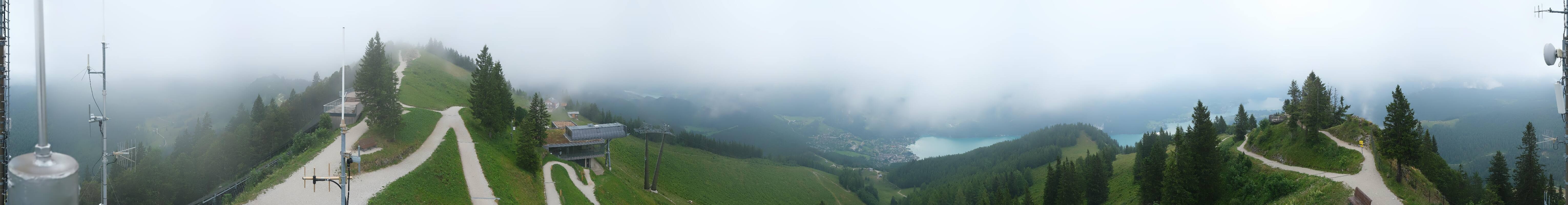 Archiv Foto Webcam Zwölferhorn im Salzkammergut