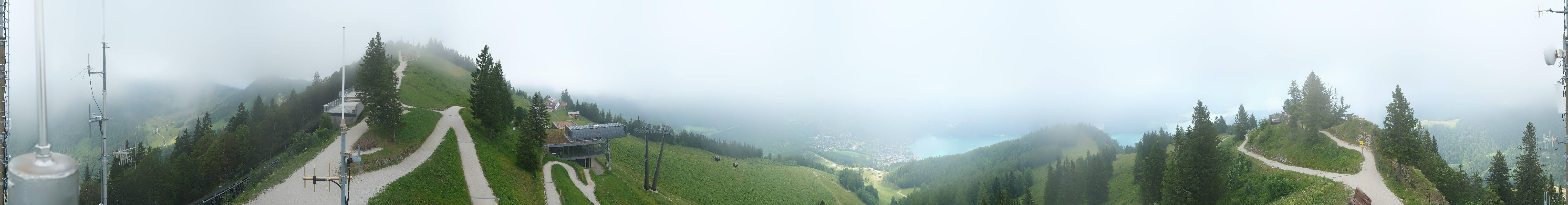 Archiv Foto Webcam Zwölferhorn im Salzkammergut