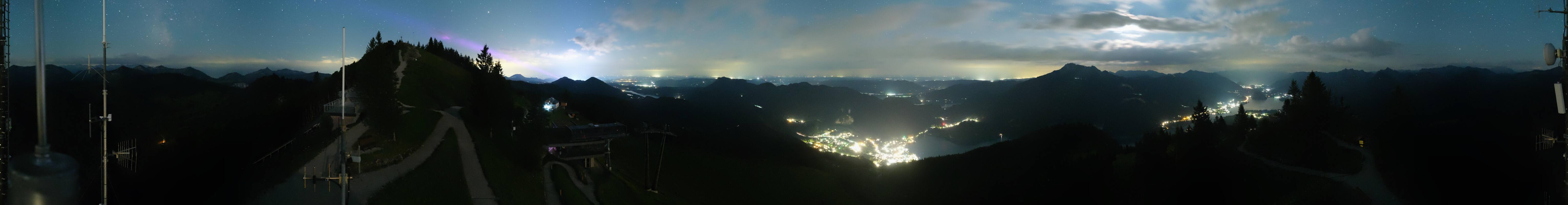 Archiv Foto Webcam Zwölferhorn im Salzkammergut