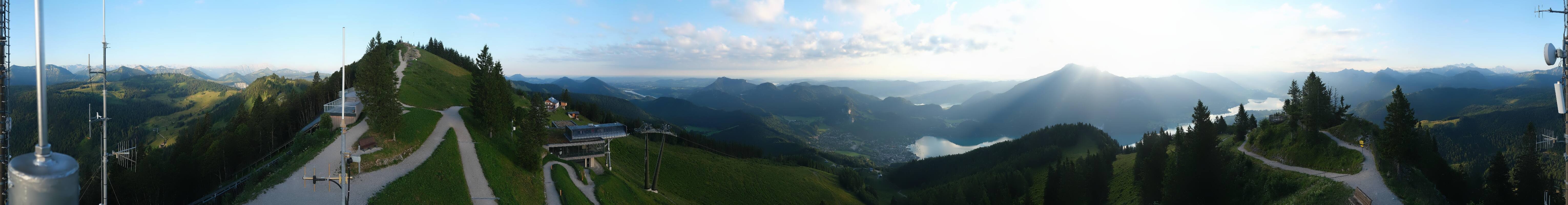 Archiv Foto Webcam Zwölferhorn im Salzkammergut