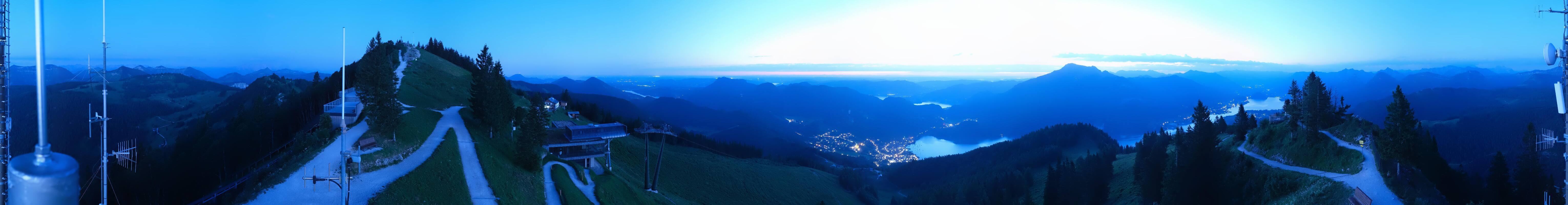 Archiv Foto Webcam Zwölferhorn im Salzkammergut