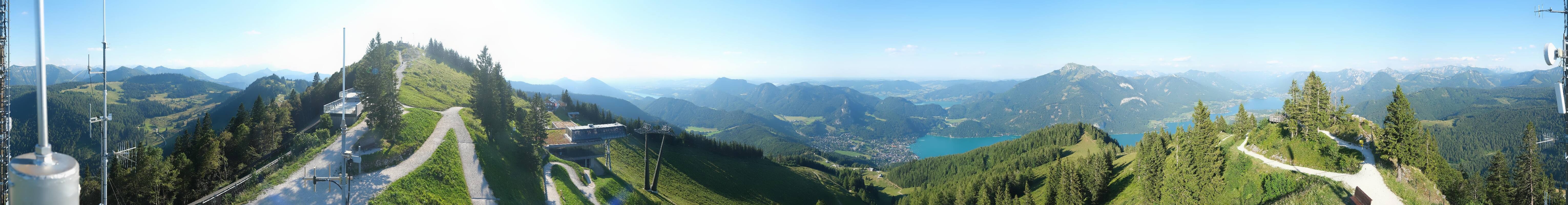 Archived image Webcam Zwölferhorn - Panoramic view