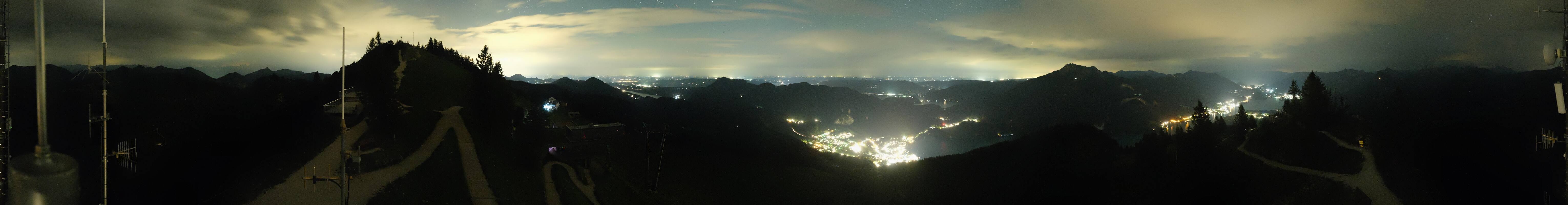 Archiv Foto Webcam Zwölferhorn im Salzkammergut