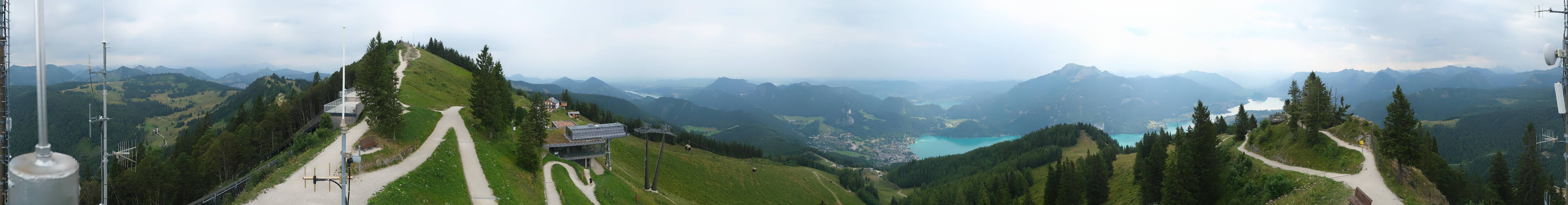 Archiv Foto Webcam Zwölferhorn im Salzkammergut