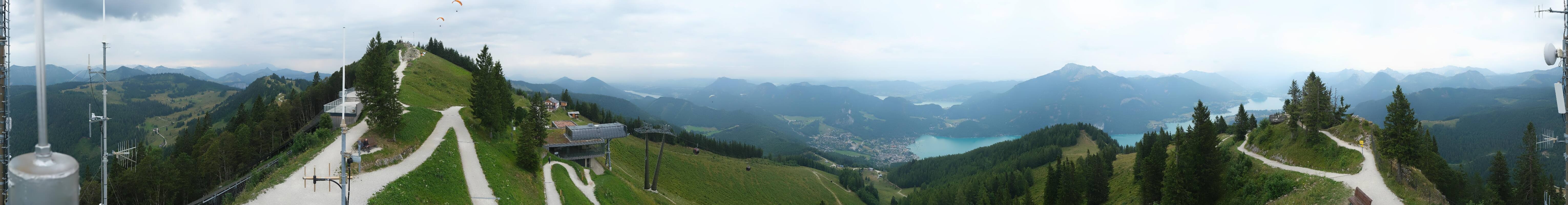 Archiv Foto Webcam Zwölferhorn im Salzkammergut