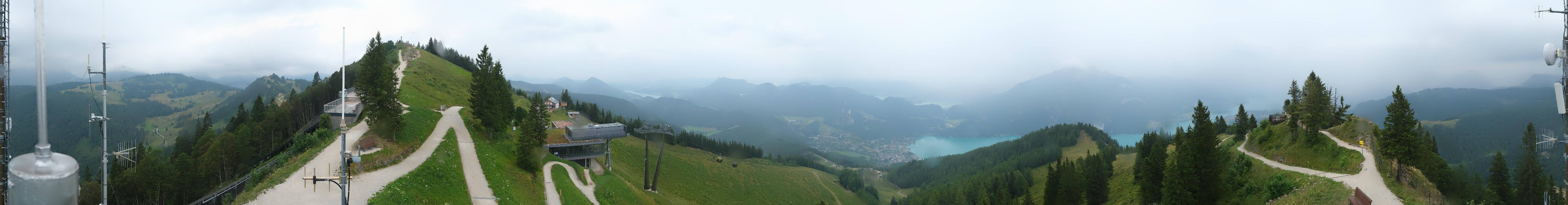 Archiv Foto Webcam Zwölferhorn im Salzkammergut