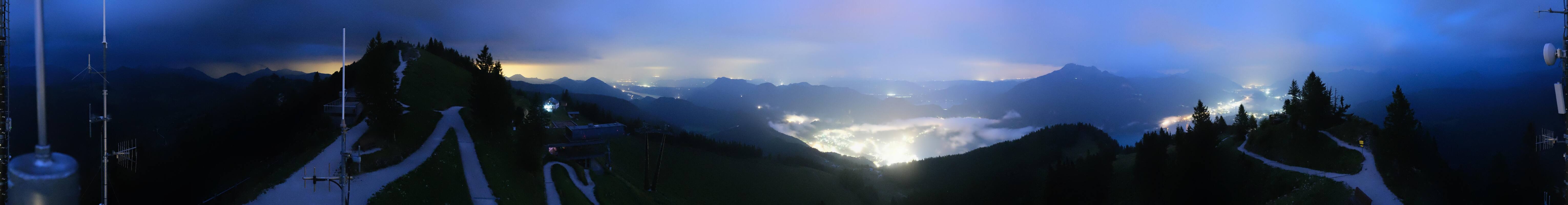 Archived image Webcam Zwölferhorn - Panoramic view