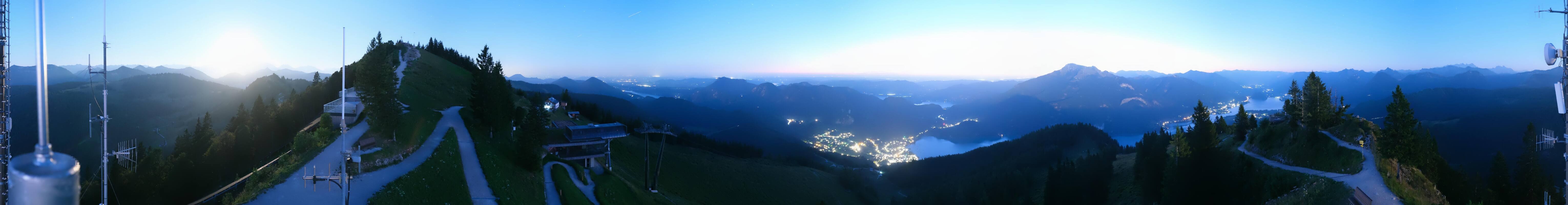 Archiv Foto Webcam Zwölferhorn im Salzkammergut