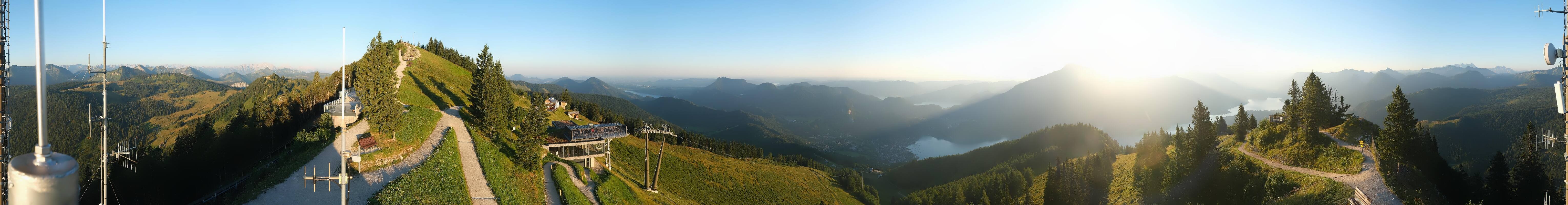 Archiv Foto Webcam Zwölferhorn im Salzkammergut